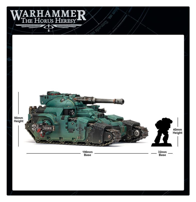 Warhammer - The Horus Heresy: Legiones Astartes - Kratos Heavy Assault Tank